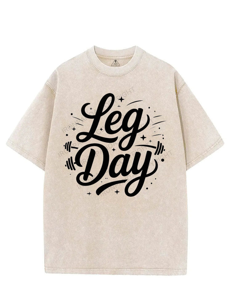 LEG DAY VINTAGE GYM SHIRT
