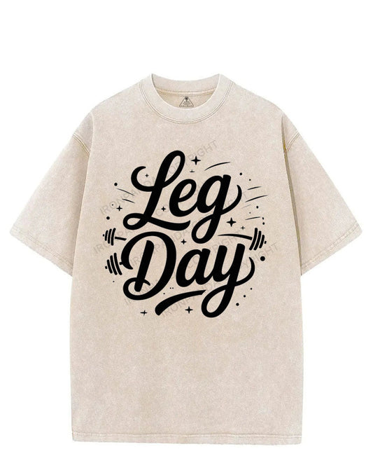 LEG DAY VINTAGE GYM SHIRT