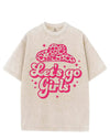 LET'S GO GIRLS VINTAGE GYM SHIRT