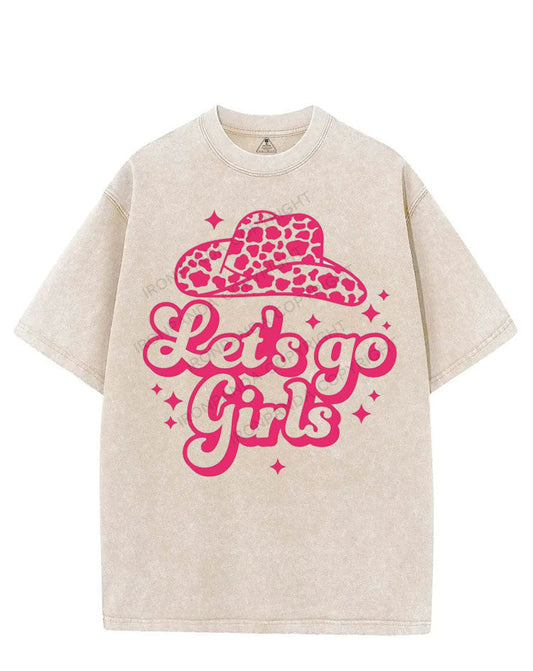LET'S GO GIRLS VINTAGE GYM SHIRT