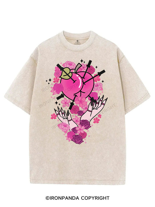 PEACHY VIBES VINTAGE GYM SHIRT