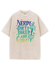 NERDY DIRTY INKED AND CURVY VINTAGE GYM SHIRT