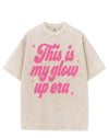 THIS IS MY GLOW UP ERA VINTAGE GYM SHIRT