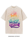 FAITH WEIGHTS AND PROTEIN SHAKES VINTAGE GYM SHIRT