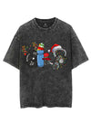 CHRISTMAS STYLE IN THE GYM VINTAGE GYM SHIRT