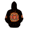 Firefighter'S Wife All Over Print 3D Hoodie