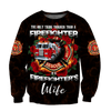 Firefighter'S Wife All Over Print 3D Hoodie