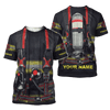 Customize Name Firefighter Hoodie For Men And Women