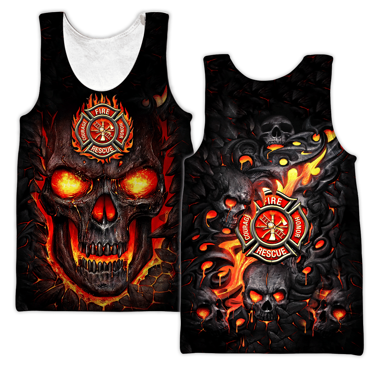 Firefighter Unisex Shirts Custom Name Xt Hoodie 3D All Over Printed