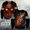 Firefighter Unisex Shirts Custom Name Xt Hoodie 3D All Over Printed