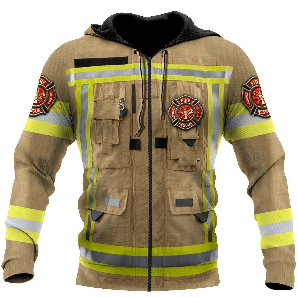 Strong Firefighter Art Hoodie For Men And Women DQB-TQH