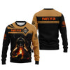 Firefighter Personalized Name 3D Zipper Hoodie Custom Gift For Firefighter