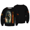Firefighter Works On Fire 3D Full Print Zipper Hoodie Fire Man Zipper Hoodie Gift For Firefighters