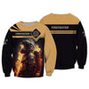 Firefighter Custom Zipper Hoodie Fireman 3D Zipper Hoodie Firefighter Clothing