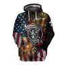 Brave Firefighter All Over Print Shirt