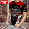 Personalized Name Firefighter Unisex Shirts