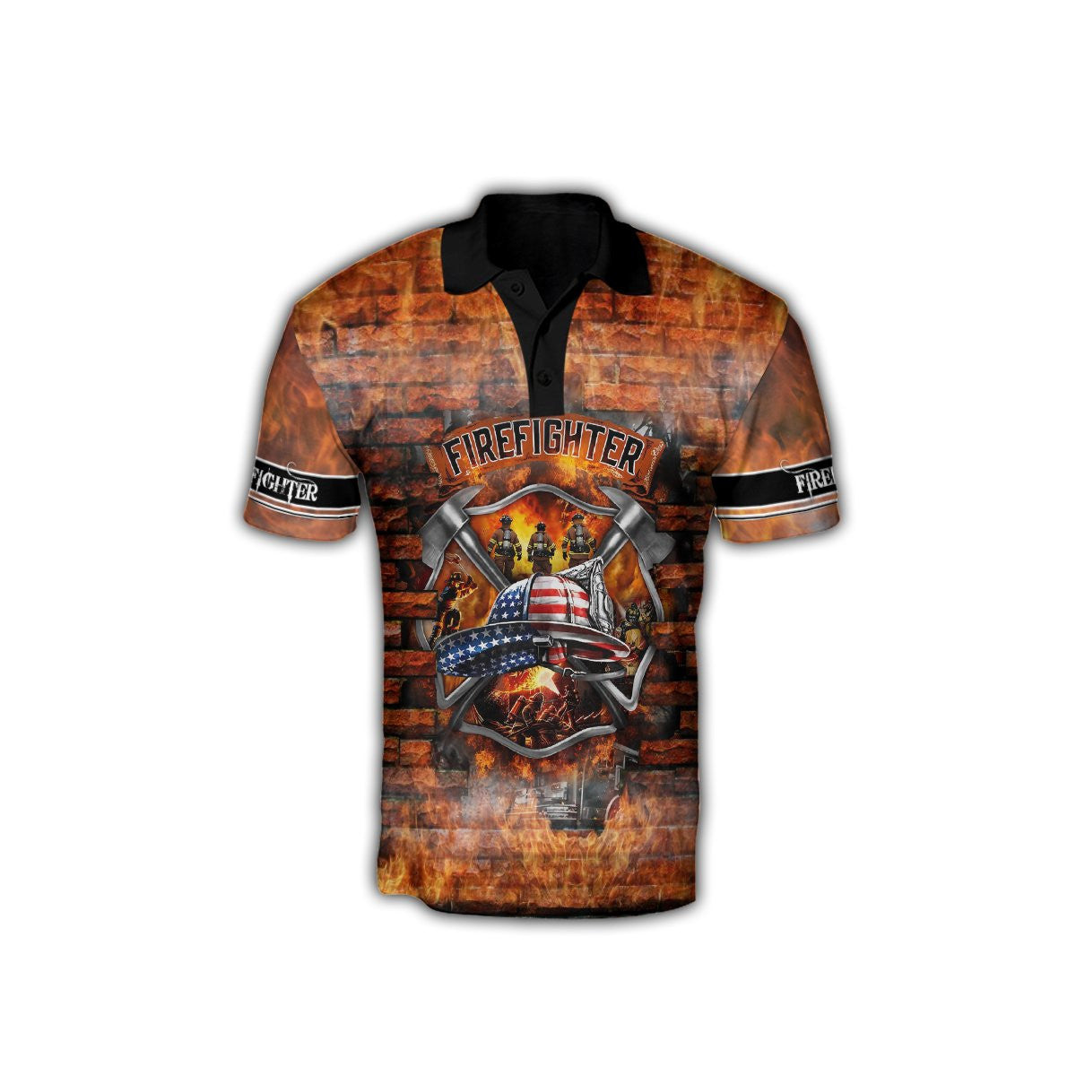 Brave Firefighter-Fireman Shirts For Men and Women DA