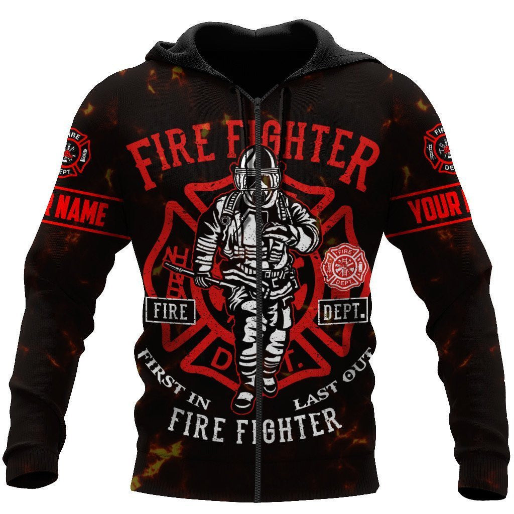 Customize Name Firefighter Unisex Shirts DAHH