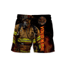 Firefighter Unisex Shirts Custom Name Hoodie 3D All Over Printed