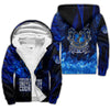 Blue Skull Firefighter Hoodie Shirts For Men And Women