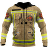 Strong Firefighter Art Hoodie For Men And Women
