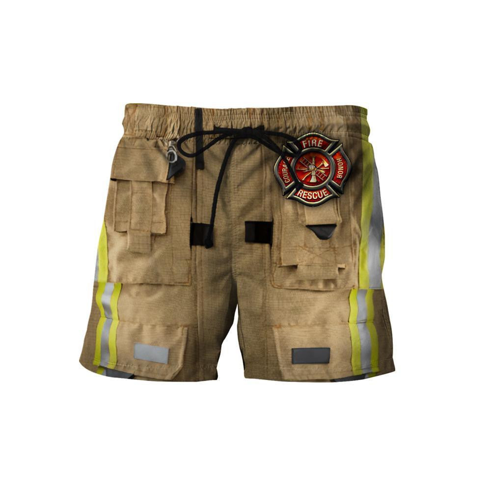 Strong Firefighter Art Hoodie For Men And Women