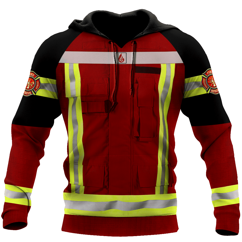 October Firefighter Hoodie For Men And Women