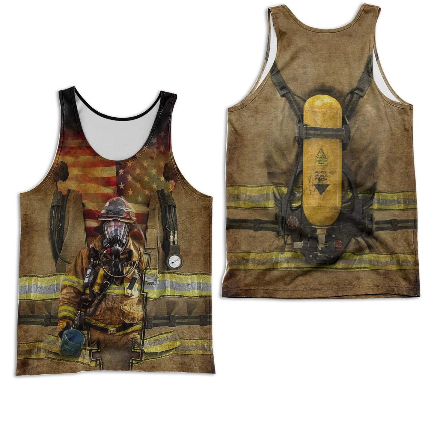 Firefighter 3D All Over Printed Hoodie