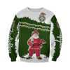 Santa Firefighter 3D All Over Printed Shirts Hoodie