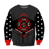 Customize Name Firefighter Hoodie For Men And Women MH