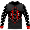 Customize Name Firefighter Hoodie For Men And Women MH