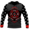 Customize Name Firefighter Hoodie For Men And Women MH