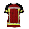 Customize Name Firefighter Hoodie For Men And Women MH