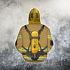 Brave Firefighter-Fireman 3D All Over Printed Shirts For Men And Women Hoodie
