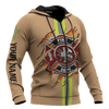 God Found Some Of The Strongest Woman And Made Them Firefighter Wives Customized 3D All Over Printed hoodie