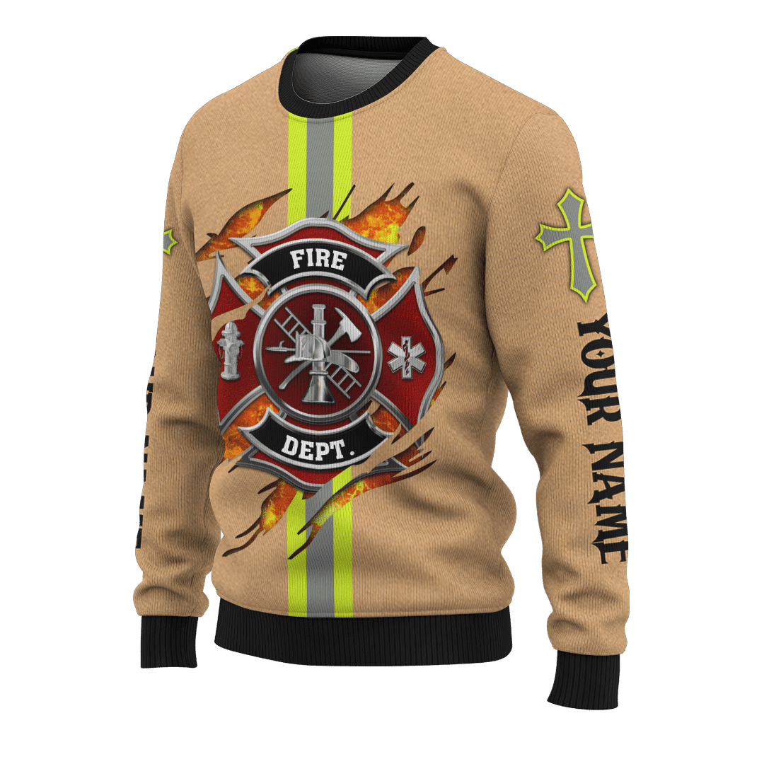 God Found Some Of The Strongest Woman And Made Them Firefighter Wives Customized 3D All Over Printed hoodie