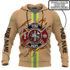 God Found Some Of The Strongest Woman And Made Them Firefighter Wives Customized 3D All Over Printed hoodie