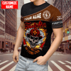 Customize Name Firefighter Unisex Shirts SN