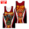 Customize Name Firefighter Unisex Shirts
