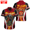 Customize Name Firefighter Unisex Shirts