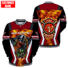 Customize Name Firefighter Unisex Shirts