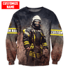 Customized Name Firefighter Unisex Shirts