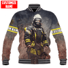 Customized Name Firefighter Unisex Shirts