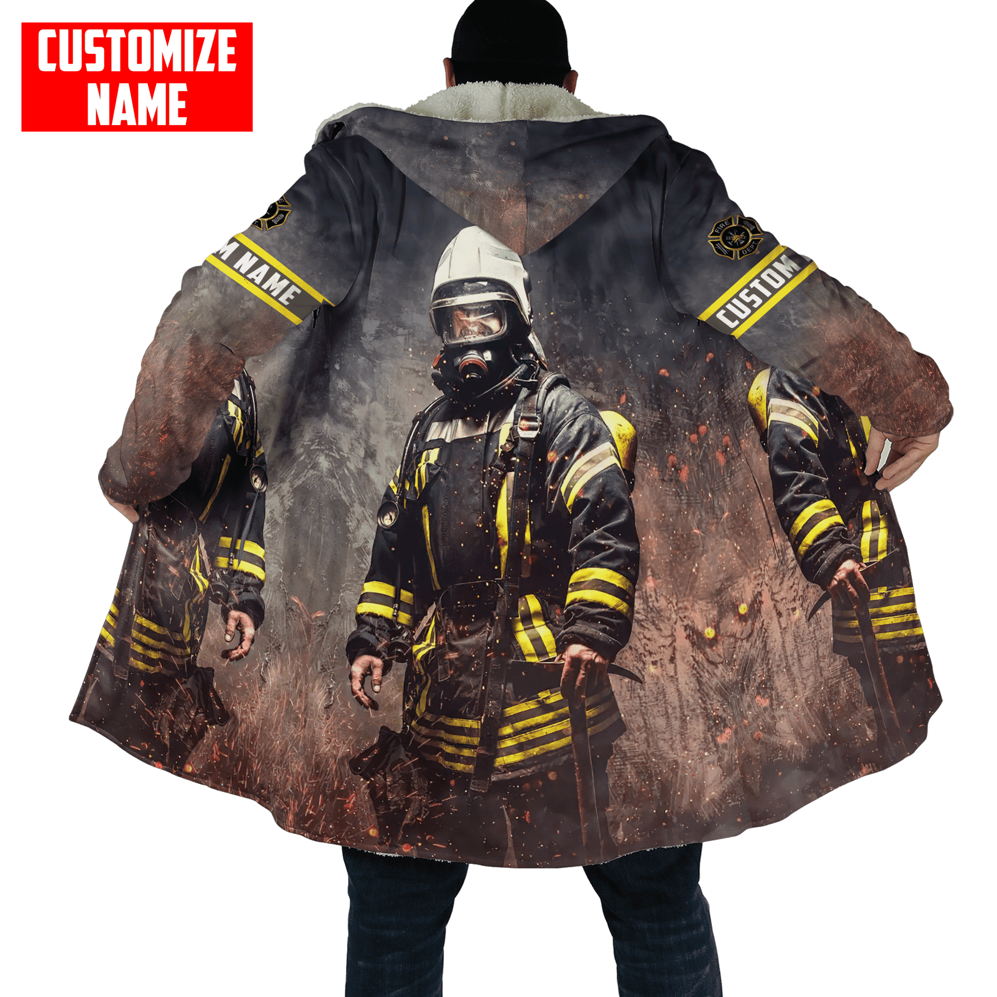 Customized Name Firefighter Unisex Shirts