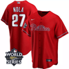 Men's Philadelphia Phillies Players Cool Base Jersey - 2022 World Series Patch