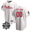 Men's Philadelphia Phillies Players Cool Base Jersey - 2022 World Series Patch