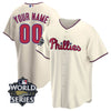 Men's Philadelphia Phillies Players Cool Base Jersey - 2022 World Series Patch
