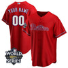 Men's Philadelphia Phillies Players Cool Base Jersey - 2022 World Series Patch