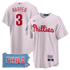 Men's Philadelphia Phillies Cool Base Jersey - PHILA PA State Patch