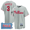Men's Philadelphia Phillies Cool Base Jersey - PHILA PA State Patch
